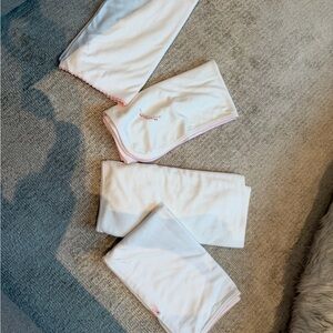 Baby blanket set 4 very good condition